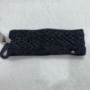 Adidas Charcoal Knit Headband Earwarmer